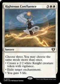 Righteous Confluence - Commander Masters - Magic: The Gathering card