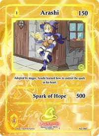 Arashi - Afelium Unleashed [1st Edition] - Akora TCG card