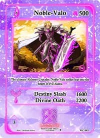 Noble-Valo - Warped Crusaders [1st Edition] - Akora TCG card