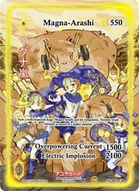 Magna-Arashi (Generational Rare) - Afelium Unleashed [1st Edition] - Akora TCG card