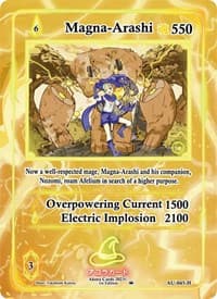 Magna-Arashi (Holo) - Afelium Unleashed [1st Edition] - Akora TCG card