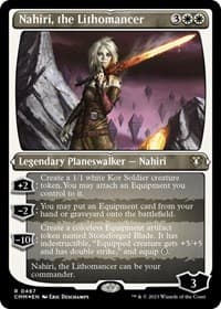 Nahiri, the Lithomancer (Foil Etched) - Commander Masters - Magic: The Gathering card