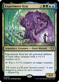 Experiment Kraj - Commander Masters - Magic: The Gathering card