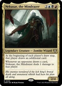 Nekusar, the Mindrazer - Commander Masters - Magic: The Gathering card