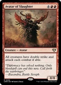 Avatar of Slaughter - Commander Masters - Magic: The Gathering card