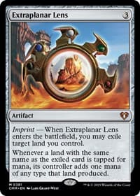 Extraplanar Lens - Commander Masters - Magic: The Gathering card