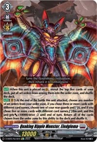 Quaking Ripple Monster, Eledglema - D-SS05: Festival Booster 2023 - Cardfight Vanguard card