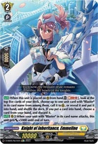 Knight of Inheritance, Emmeline - D-SS05: Festival Booster 2023 - Cardfight Vanguard card