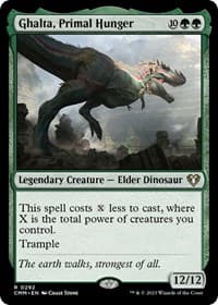 Ghalta, Primal Hunger - Commander Masters - Magic: The Gathering card