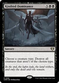 Kindred Dominance - Commander Masters - Magic: The Gathering card