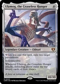 Ulamog, the Ceaseless Hunger - Commander Masters - Magic: The Gathering card
