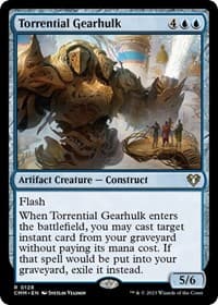 Torrential Gearhulk - Commander Masters - Magic: The Gathering card