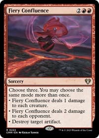 Fiery Confluence - Commander Masters - Magic: The Gathering card