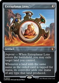 Extraplanar Lens (Foil Etched) - Commander Masters - Magic: The Gathering card
