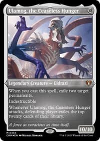 Ulamog, the Ceaseless Hunger (Foil Etched) - Commander Masters - Magic: The Gathering card