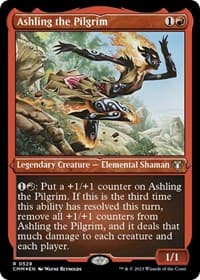 Ashling the Pilgrim (Foil Etched) - Commander Masters - Magic: The Gathering card