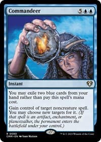 Commandeer - Commander Masters - Magic: The Gathering card