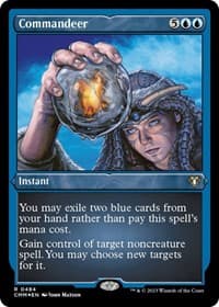 Commandeer (Foil Etched) - Commander Masters - Magic: The Gathering card