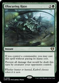 Obscuring Haze - Commander Masters - Magic: The Gathering card