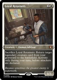 Loyal Retainers (Foil Etched) - Commander Masters - Magic: The Gathering card