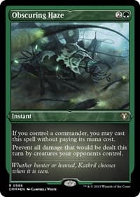Obscuring Haze (Foil Etched) - Commander Masters - Magic: The Gathering card