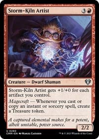 Storm-Kiln Artist - Commander Masters - Magic: The Gathering card