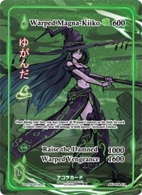 Warped Magna-Kiiko (Full Art) - Afelium Unleashed [1st Edition] - Akora TCG card