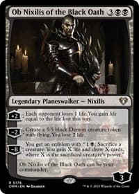 Ob Nixilis of the Black Oath - Commander Masters - Magic: The Gathering card