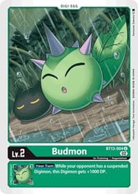 Budmon - Versus Royal Knights - Digimon Card Game card