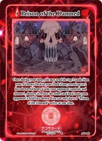 Prison of the Damned - Afelium Unleashed [1st Edition] - Akora TCG card
