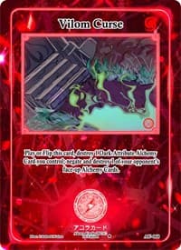 Vilom Curse - Afelium Unleashed [1st Edition] - Akora TCG card
