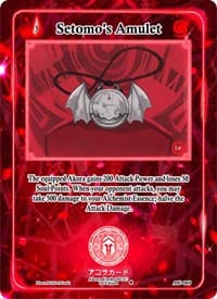 Setomo's Amulet - Afelium Unleashed [1st Edition] - Akora TCG card