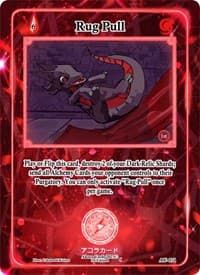 Rug Pull - Afelium Unleashed [1st Edition] - Akora TCG card