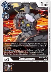 Gotsumon - Versus Royal Knights - Digimon Card Game card