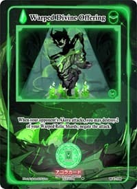 Warped Divine Offering - Warped Crusaders [1st Edition] - Akora TCG card