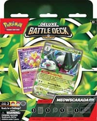 Deluxe Battle Deck [Meowscarada ex] - Miscellaneous Cards & Products - Pokemon card
