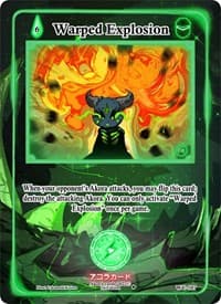 Warped Explosion - Warped Crusaders [1st Edition] - Akora TCG card