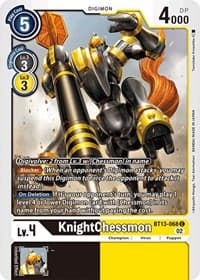 KnightChessmon BT13-068 - Versus Royal Knights - Digimon Card Game card