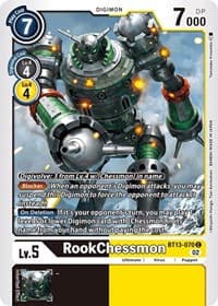 RookChessmon - Versus Royal Knights - Digimon Card Game card
