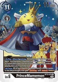 PrinceMamemon - Versus Royal Knights - Digimon Card Game card