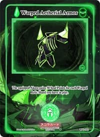 Warped Aetherial Armor - Warped Crusaders [1st Edition] - Akora TCG card