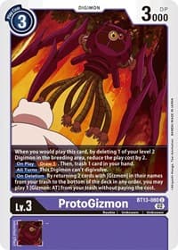 ProtoGizmon - Versus Royal Knights - Digimon Card Game card