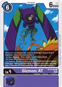 Gizmon: AT - Versus Royal Knights - Digimon Card Game card