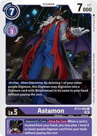 Astamon - Versus Royal Knights - Digimon Card Game card