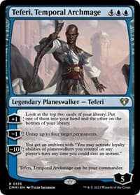 Teferi, Temporal Archmage - Commander Masters - Magic: The Gathering card