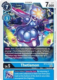 Thetismon - Versus Royal Knights - Digimon Card Game card