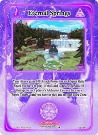 Eternal Springs - Afelium Unleashed [1st Edition] - Akora TCG card