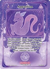 Apparition (Holo) - Afelium Unleashed [1st Edition] - Akora TCG card