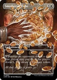 Smothering Tithe (Borderless) - Commander Masters - Magic: The Gathering card
