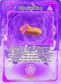 Celestial Ring - Afelium Unleashed [1st Edition] - Akora TCG card